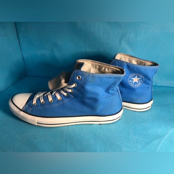 Blue Converse Chuck Taylor double upper - Picture 16 of 16